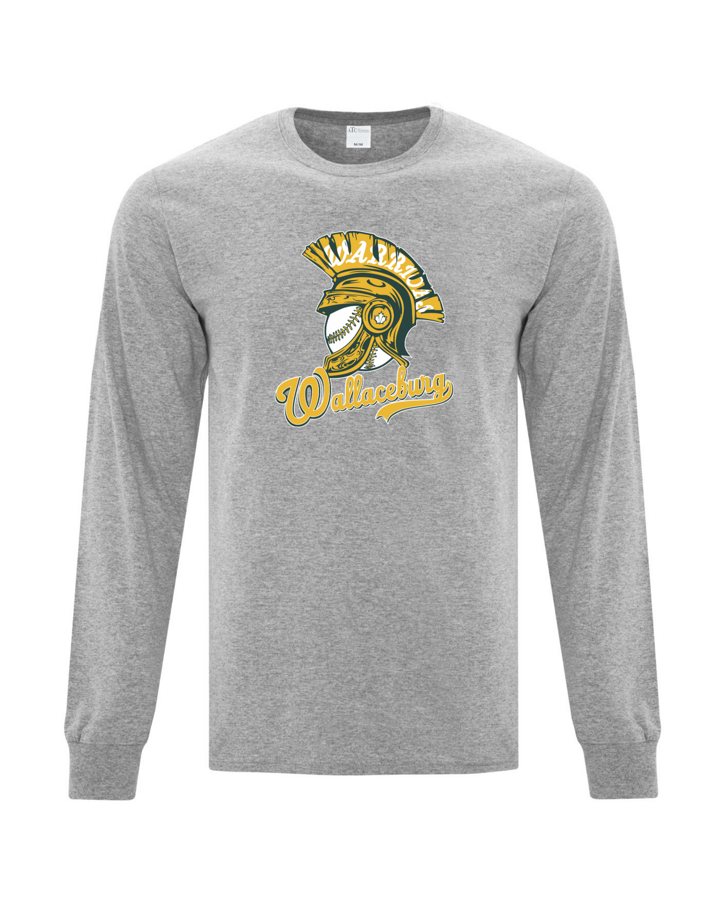 Wallaceburg Warriors Adult/Youth Cotton Long Sleeve