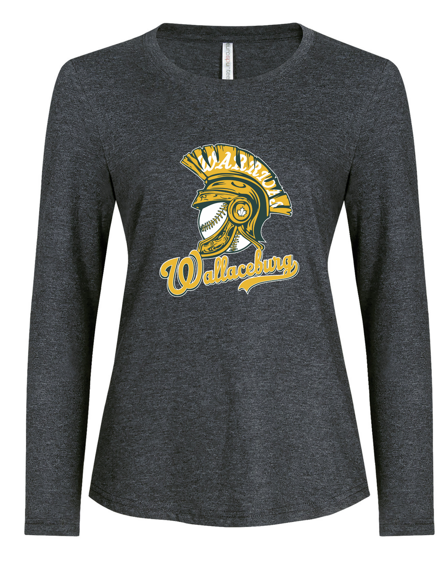 Wallaceburg Warriors Ladies Ring Spun Long Sleeve