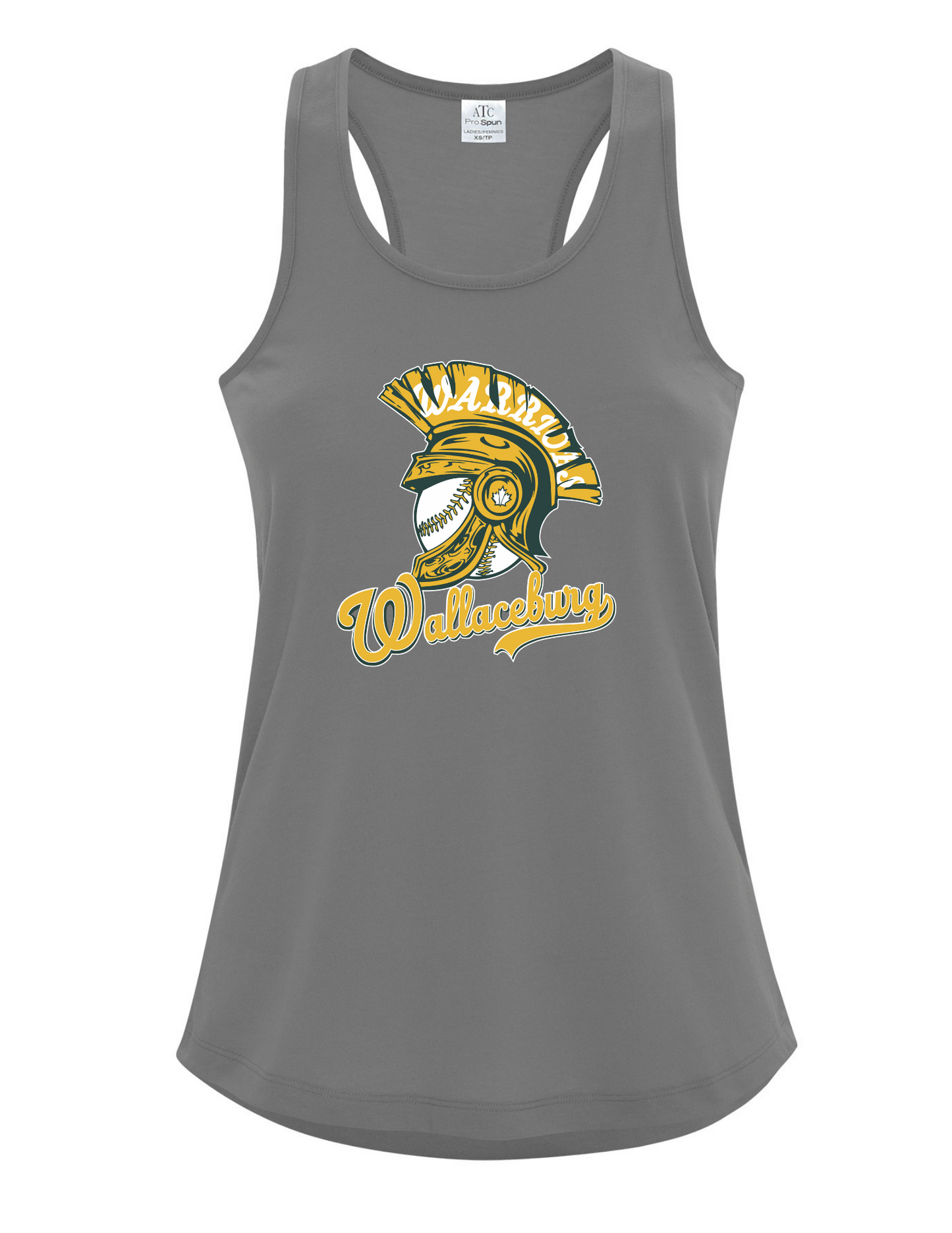 Wallaceburg Warriors Ladies Racerback Tank