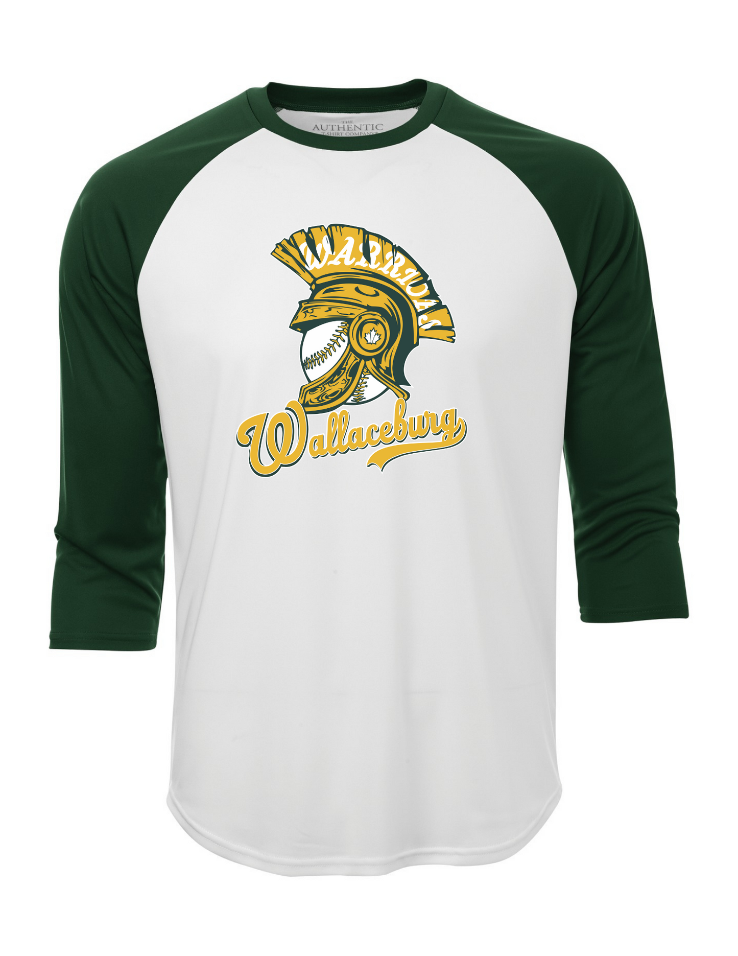 Wallaceburg Warriors Adult/Youth Baseball 3/4 Sleeve