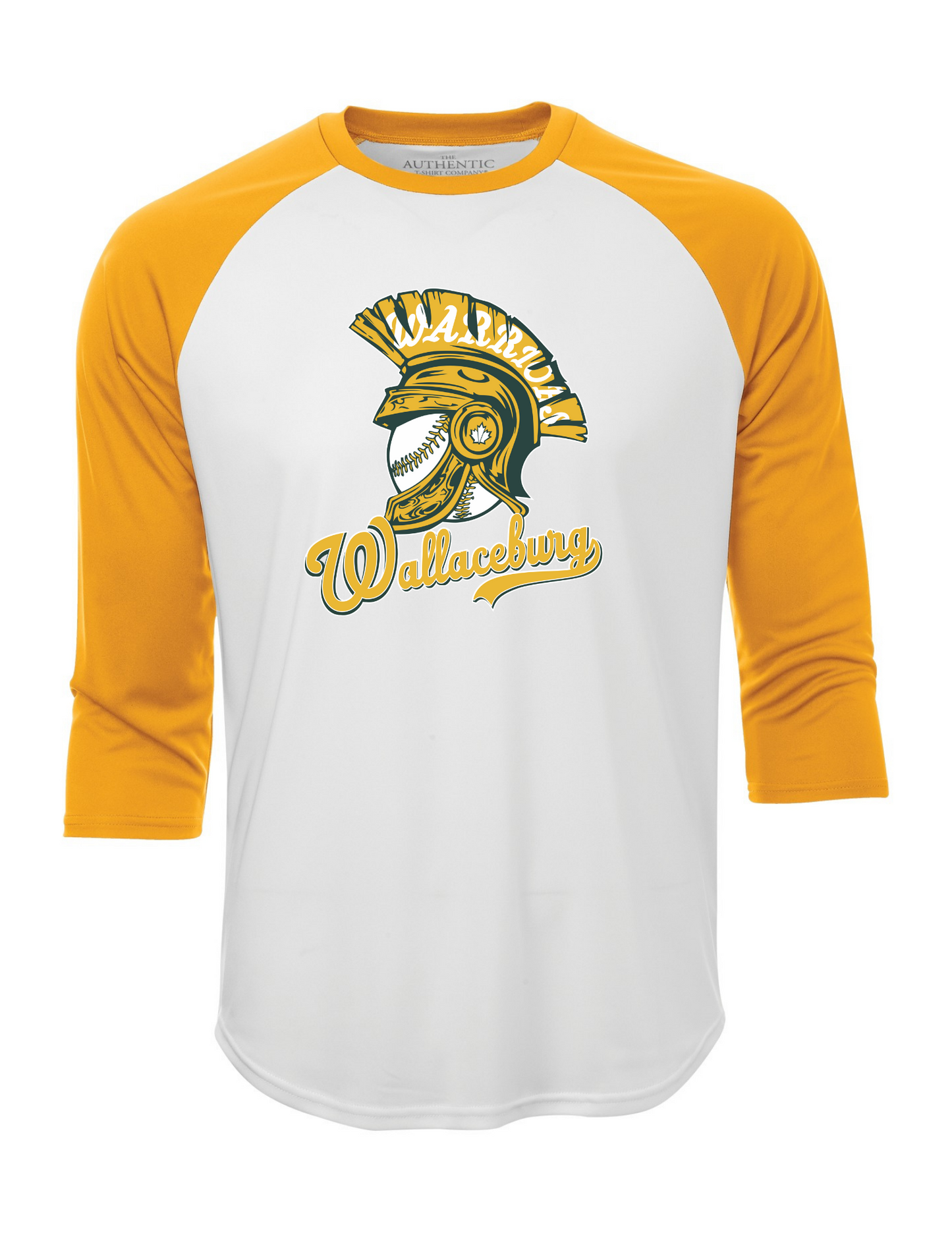 Wallaceburg Warriors Adult/Youth Baseball 3/4 Sleeve