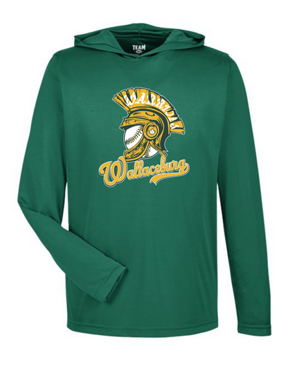 Wallaceburg Warriors Adult/Youth Zone Performance Hooded Tee
