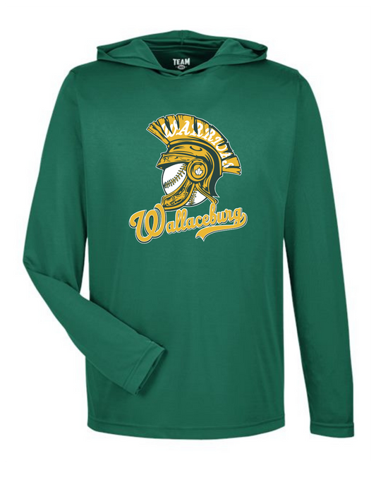Wallaceburg Warriors Adult/Youth Zone Performance Hooded Tee
