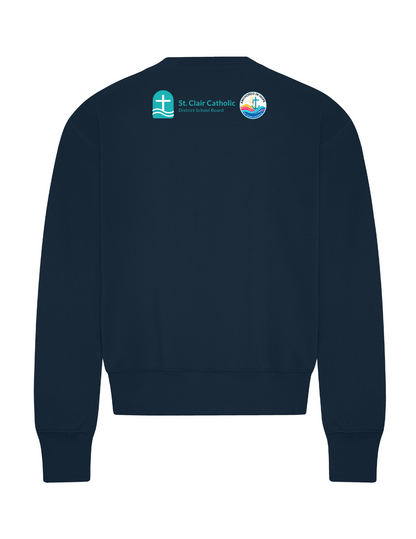 Anchored in Hope Koi Ladies Crewneck