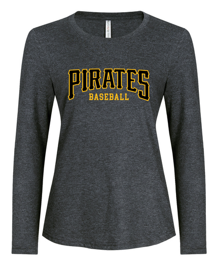 Port Lambton Pirates Ladies Ring Spun Long Sleeve