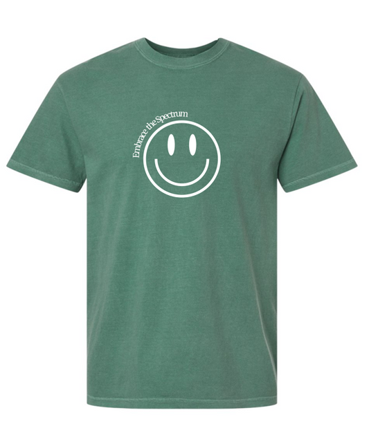 Embrace the Spectrum Smiles- Light Green