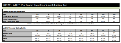 Port Lambton Pirates Ladies Pro Team Sleeveless V-Neck