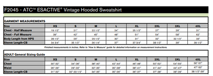 Wallaceburg Warriors Adult ESActive Vintage Hoodie