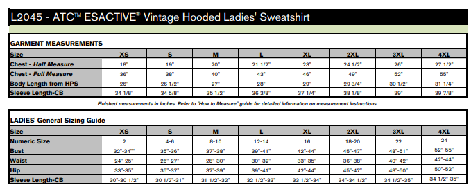 Port Lambton Pirates Ladies ESActive Vintage Hoodie