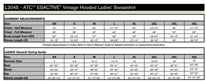 Port Lambton Pirates Ladies ESActive Vintage Hoodie